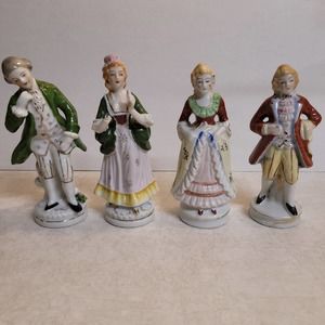 Occupied Japan Porcelain Colonial Couples